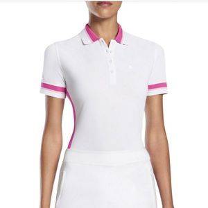 Women's G/Fore Tuxedo Short Sleeve Polo